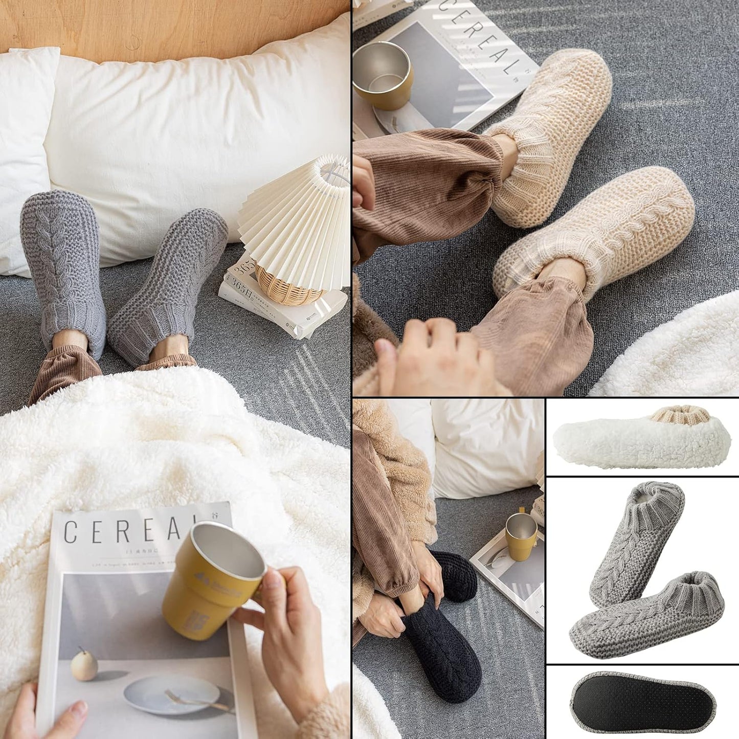 Cozy Luxe Slipper Socks™