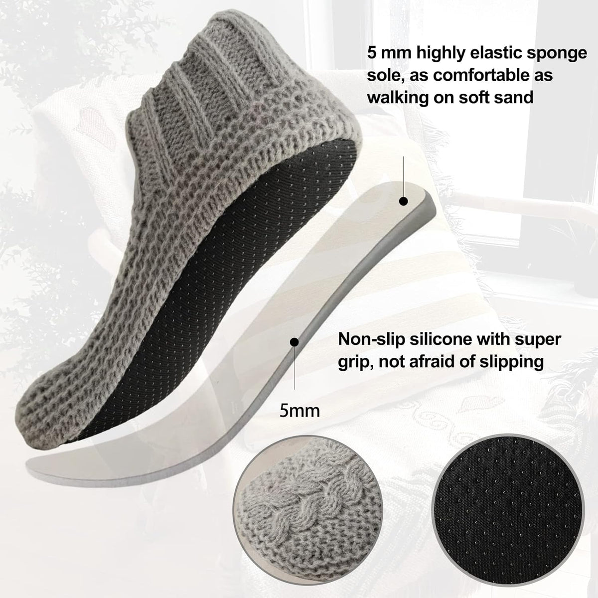 Cozy Luxe Slipper Socks™