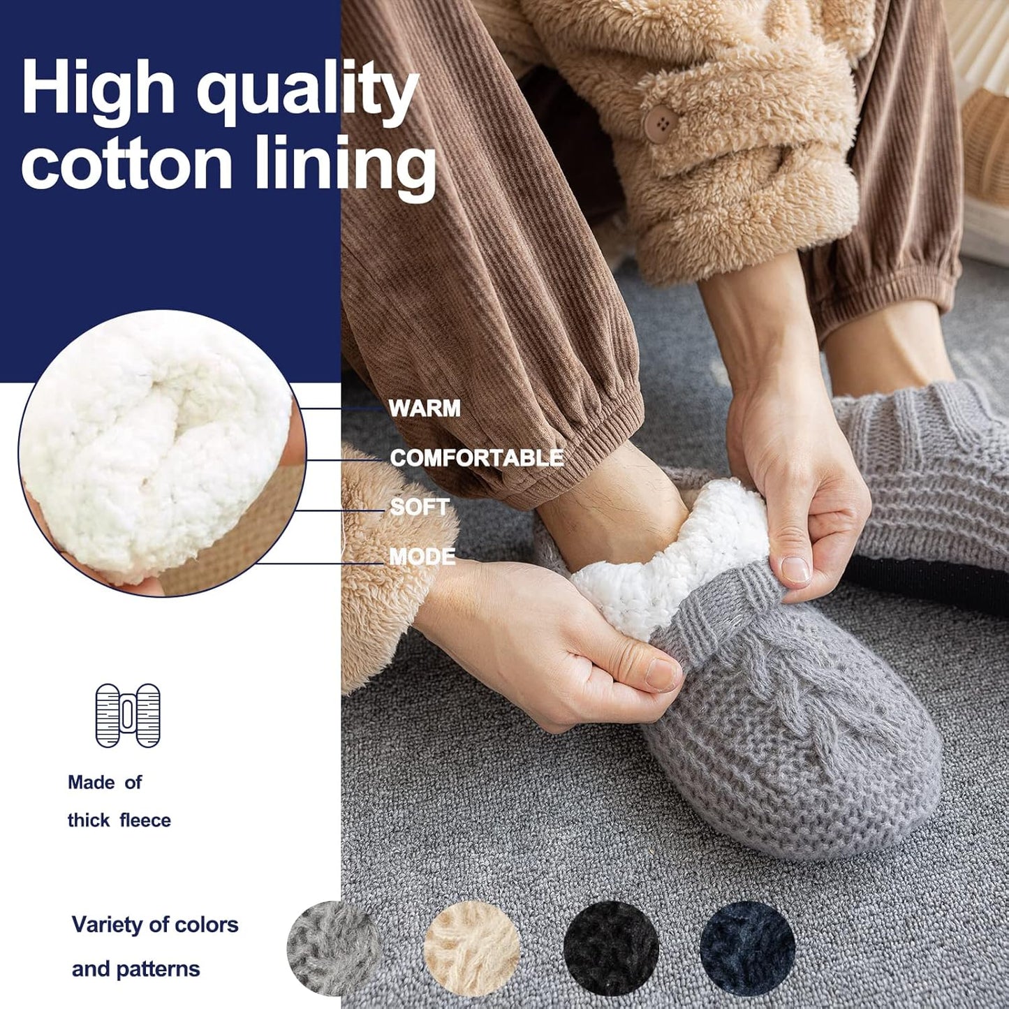 Cozy Luxe Slipper Socks™